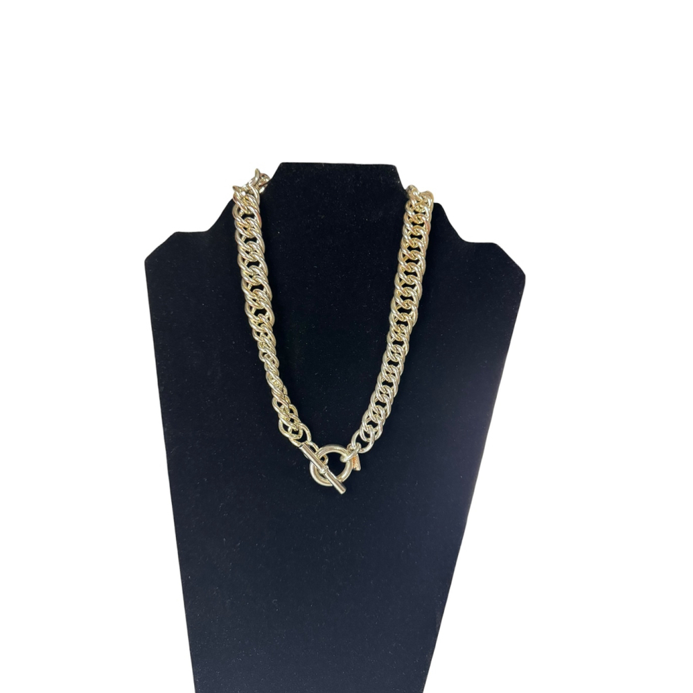 Women's Ralph Lauren Silver Tone Chain Necklace One Size